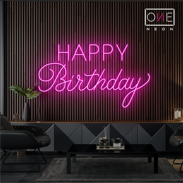 Joyeux Anniversaire Enseigne Néon