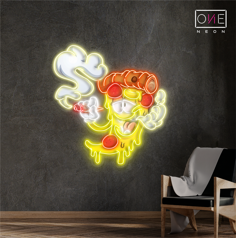 Enseigne LED néon décorative Pizza