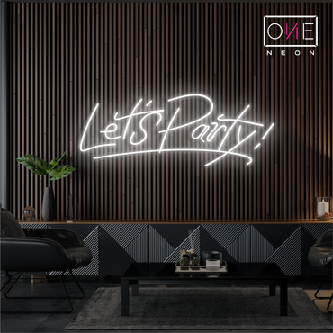 Faisons la Fête ! Enseigne Néon LED