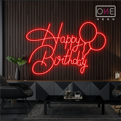 Joyeux Anniversaire Enseigne Néon