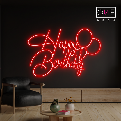 Joyeux Anniversaire Enseigne Néon