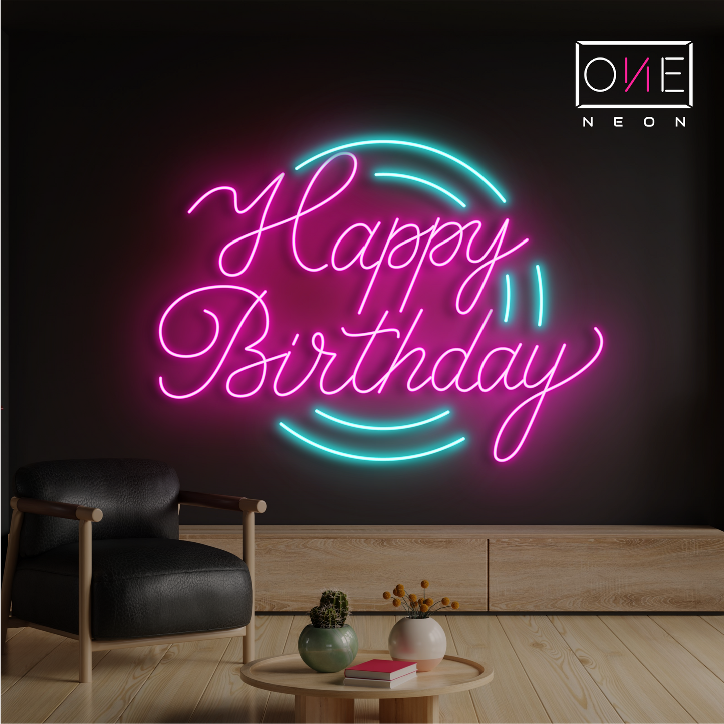 Joyeux Anniversaire Enseigne Néon