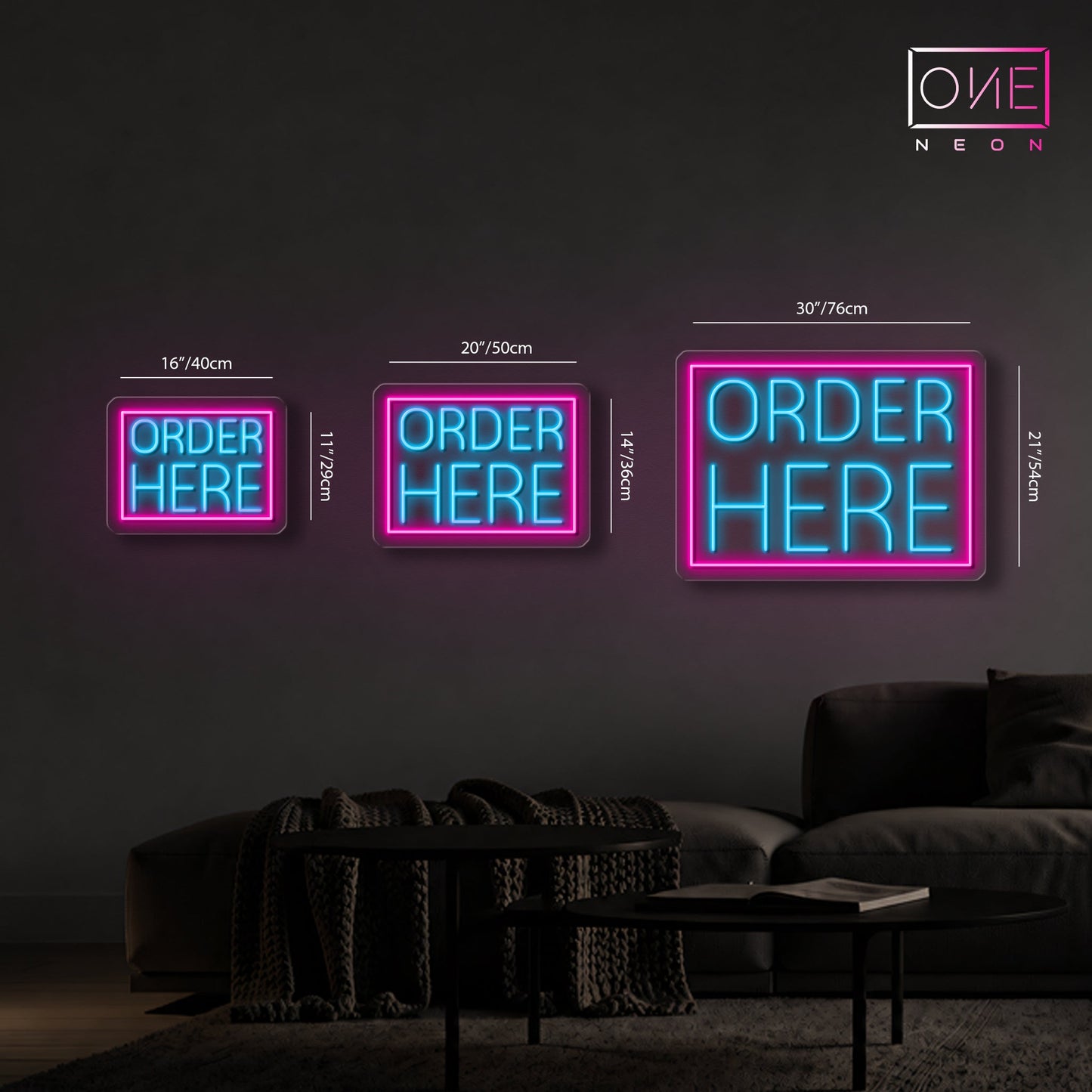 Commande ici Enseigne Néon LED