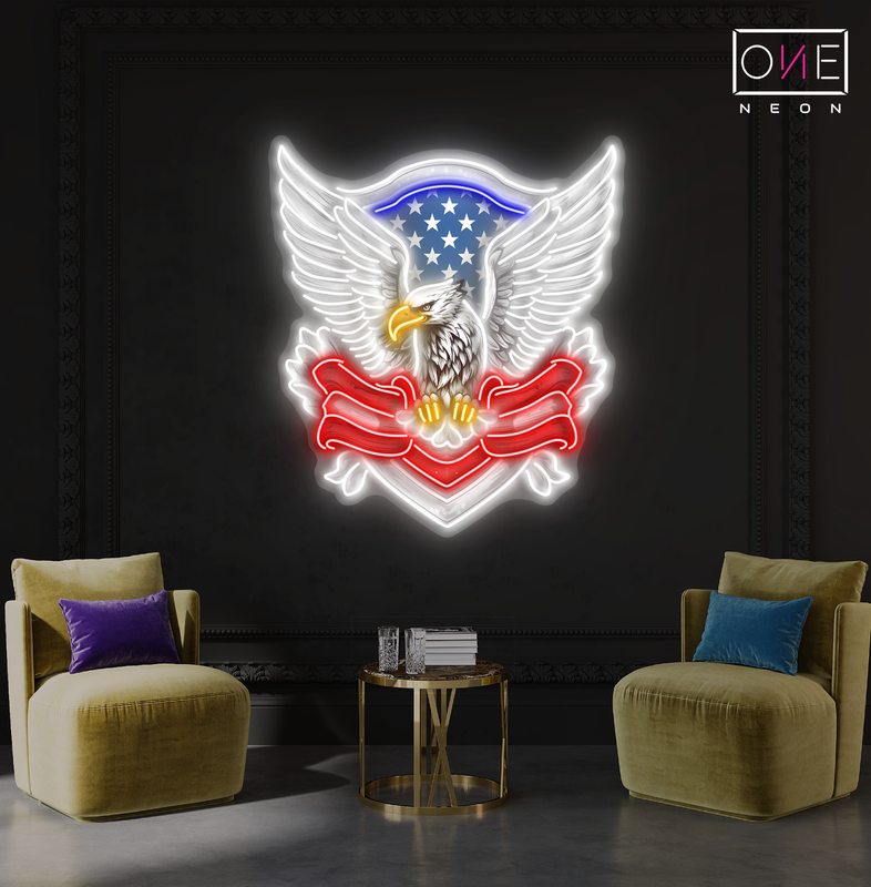 Enseigne lumineuse LED Néon "Symbole de la Liberté"