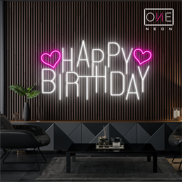 Joyeux Anniversaire Enseigne Néon