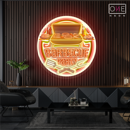Enseigne néon LED pour barbecue