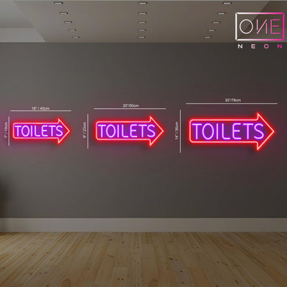 Toilets Led Neon Sign